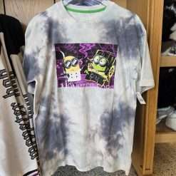 Universal Studios Minions Dr. Frankenstein and Monster Bob Adult T-Shirt