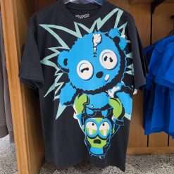 Universal Studios Minions Monster Bob Black Oversized Graphic Adult T-Shirt