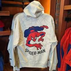 Universal Studios Marvel Spider-Man Spider-Verse Adult Zip Hoodie