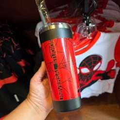 Alternative view of Universal Studios Marvel Miles Morales Web Tumbler with Straw
