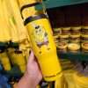 Universal Studios SpongeBob Krabby Patty Plankton Yellow Tumbler