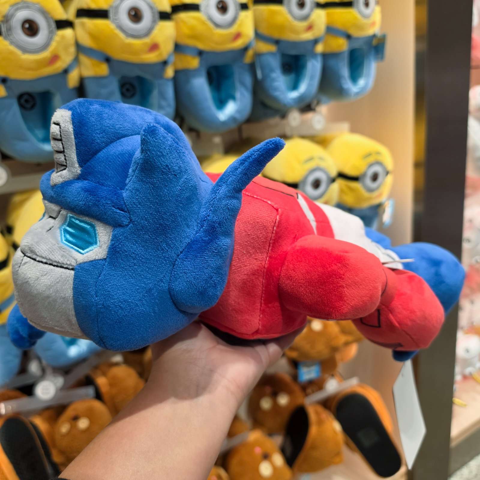 Universal Studios Transformers Optimus Prime Flying Pose Soft Plush Toy - Image 3