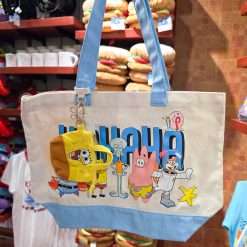 Universal Studios SpongeBob Best Buddies Tote with Mini Bag Charm